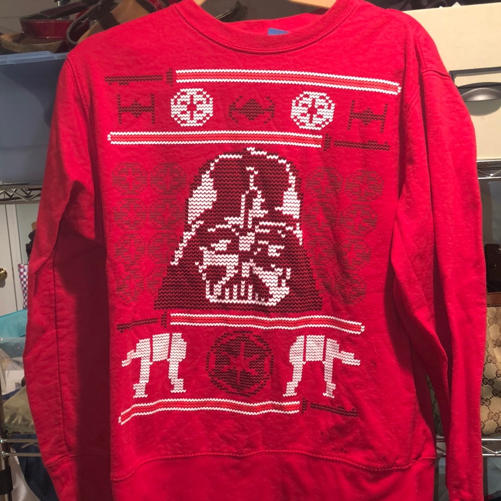 Star Wars Christmas sweatshirt size medium